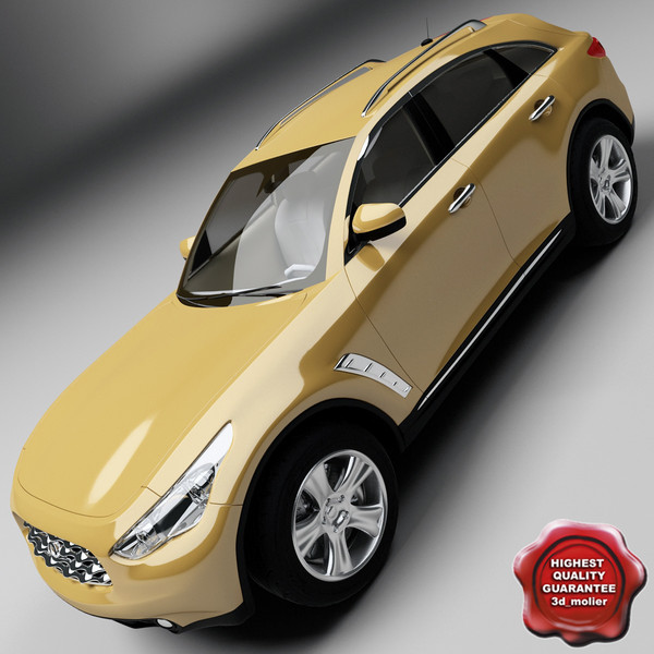 max infiniti fx50 - Infiniti FX50 by 3d_molier