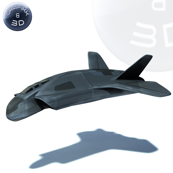 lightwave space fighter jet - Space Fighter by PolyTron