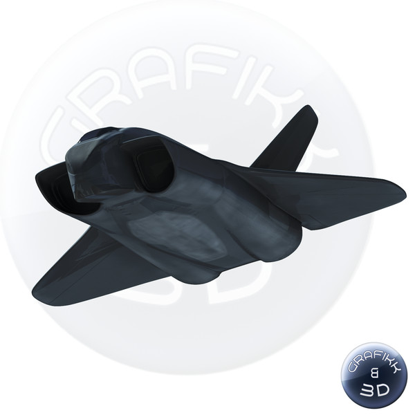 lightwave space fighter jet - Space Fighter by PolyTron