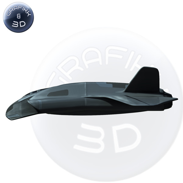lightwave space fighter jet - Space Fighter by PolyTron