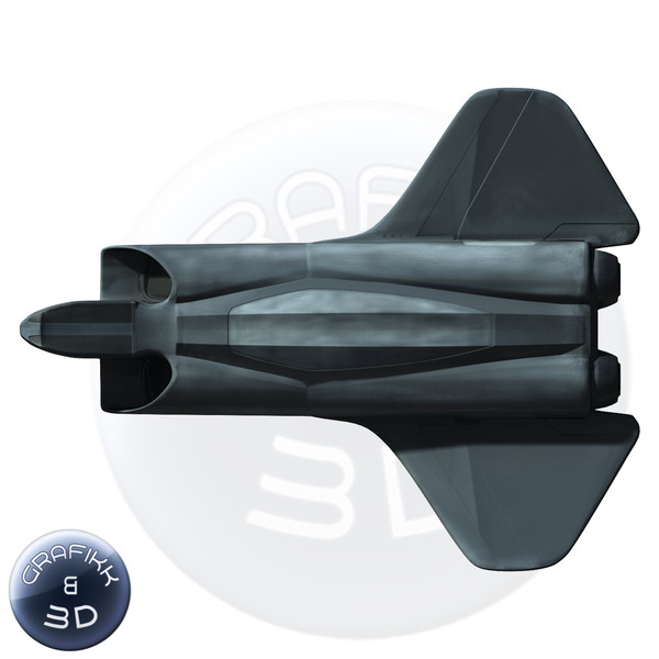lightwave space fighter jet - Space Fighter by PolyTron