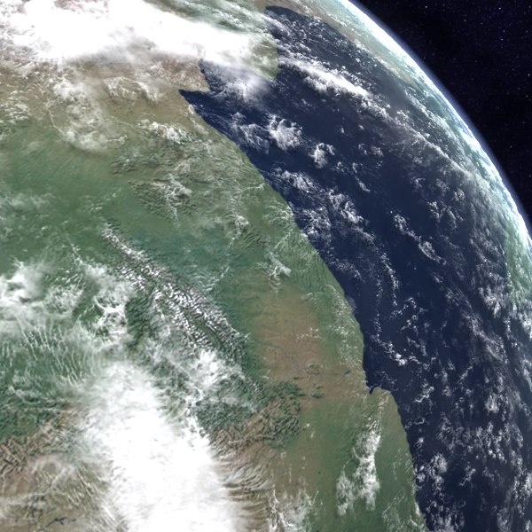 3d pangea future ultima earth - Future Earth - Pangea Ultima... by MichaelTaylor3D
