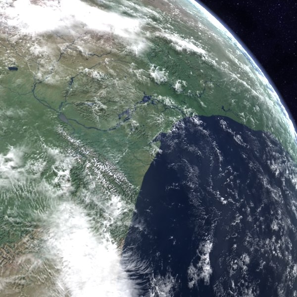 pangea proxima future earth 3d max - Future Earth - Pangea Proxima by MichaelTaylor3D