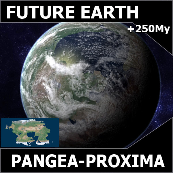 pangea proxima future earth 3d max - Future Earth - Pangea Proxima by MichaelTaylor3D