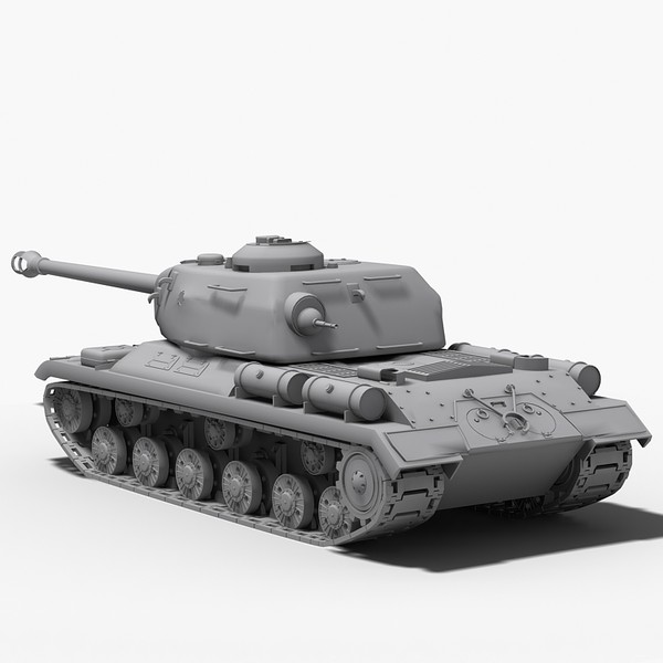 directx soviet iosif stalin 2 tank - Iosif Stalin 2 tank by Sandu_Bublic