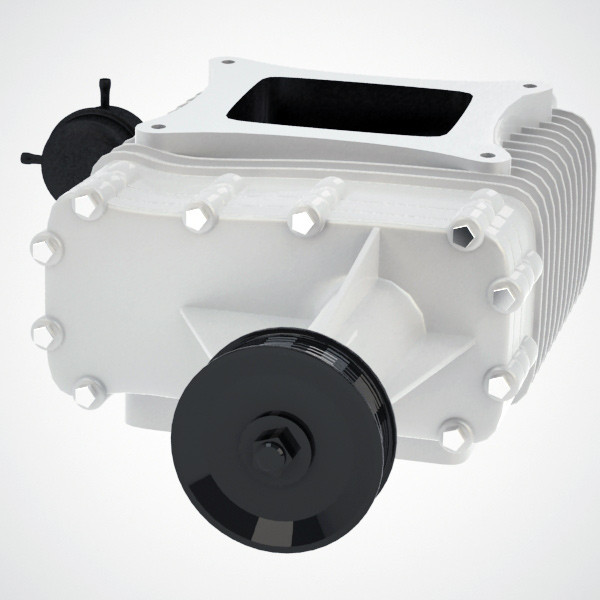 3d generic supercharger model - Generic Supercharger by QLEE