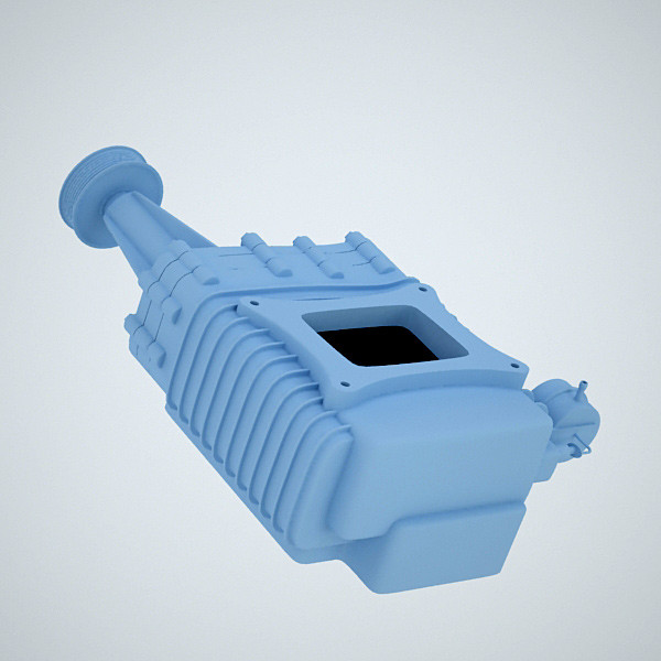 3d generic supercharger model - Generic Supercharger by QLEE