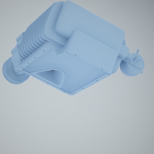 3d generic supercharger model - Generic Supercharger by QLEE