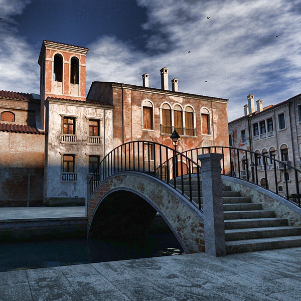 3dsmax venice scene - Venice Ultimate Scene... by Til E