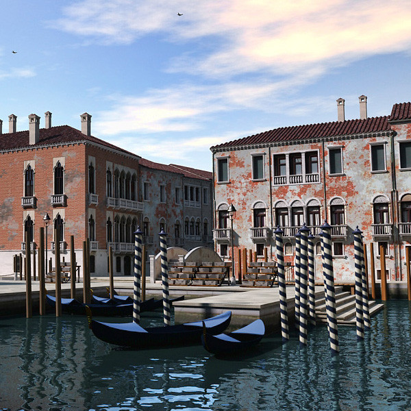 3dsmax venice scene - Venice Ultimate Scene... by Til E