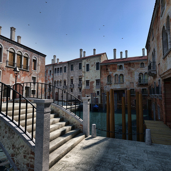 3dsmax venice scene - Venice Ultimate Scene... by Til E