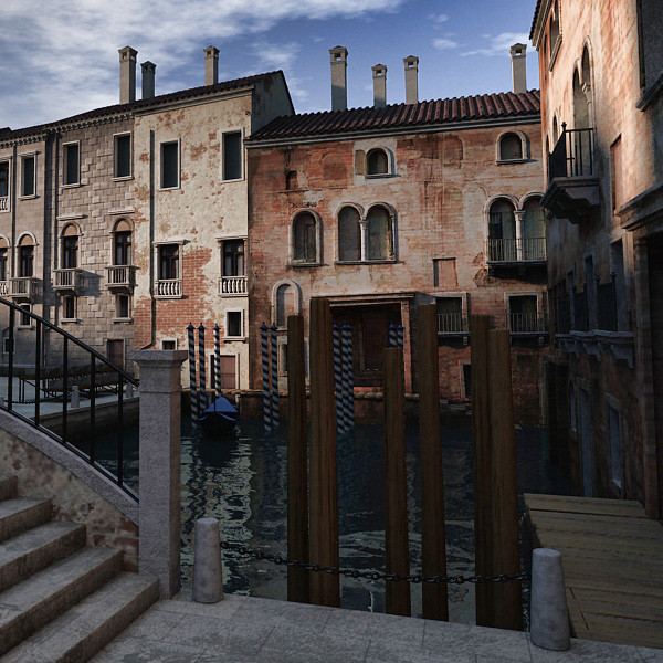 3dsmax venice scene - Venice Ultimate Scene... by Til E