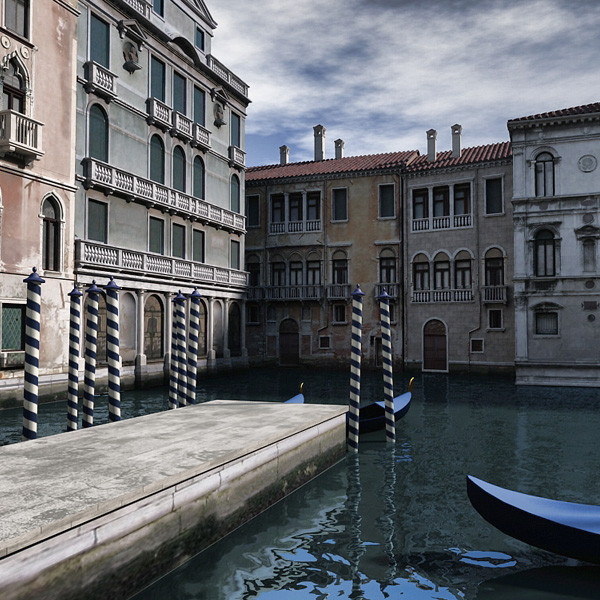 3dsmax venice scene - Venice Ultimate Scene... by Til E