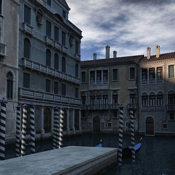3dsmax venice scene - Venice Ultimate Scene... by Til E