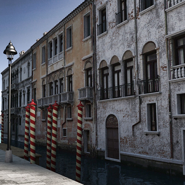 3dsmax venice scene - Venice Ultimate Scene... by Til E