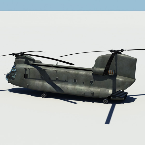 3d ch-47 chinook - Chinook... by studio Lab