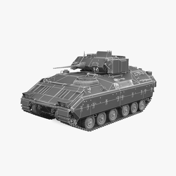 3d m2 bradley model - M2 Bradley by 3d_molier