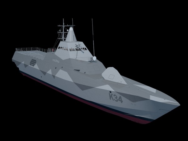 3d hms nykoping model - HMS Nykoping blend by David Holloway
