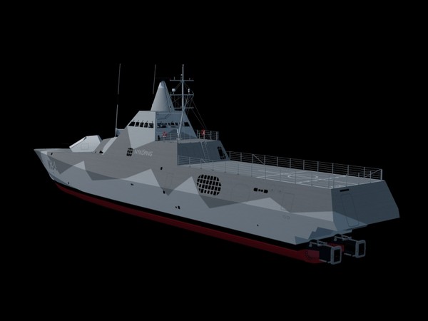 3d hms nykoping model - HMS Nykoping blend by David Holloway