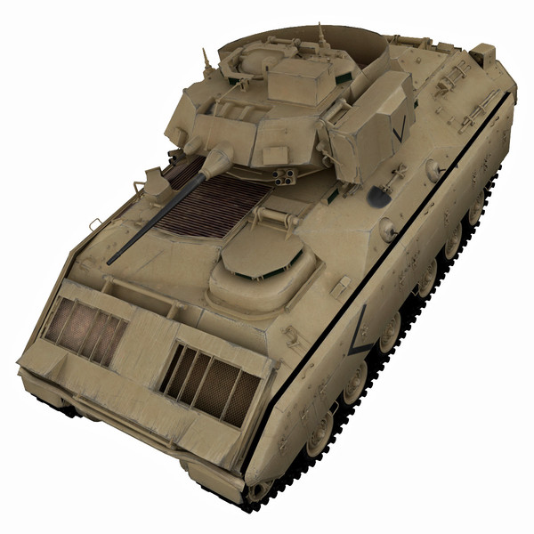 3d m2 bradley model - M2 Bradley by 3d_molier