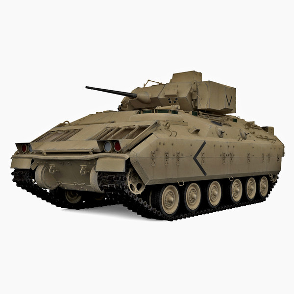 3d m2 bradley model - M2 Bradley by 3d_molier