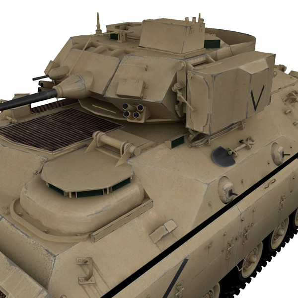 3d m2 bradley model - M2 Bradley by 3d_molier