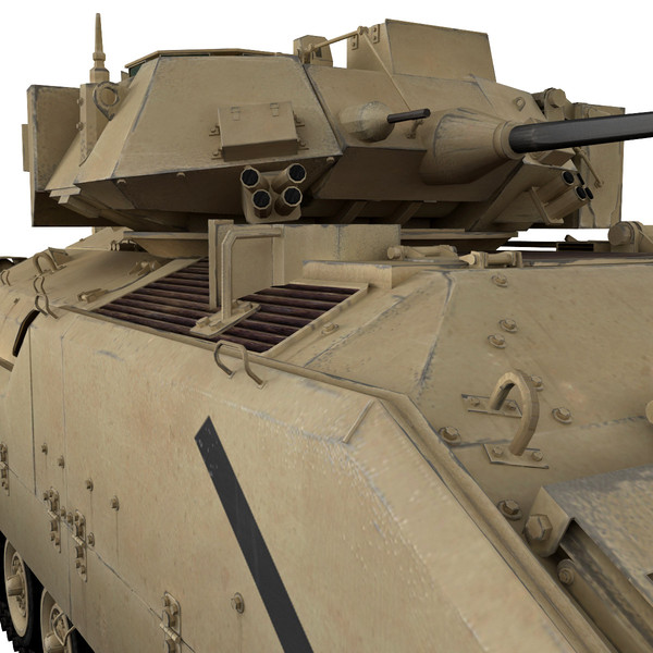 3d m2 bradley model - M2 Bradley by 3d_molier