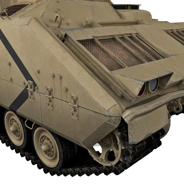 3d m2 bradley model - M2 Bradley by 3d_molier