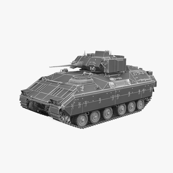 3d m2 bradley model - M2 Bradley by 3d_molier