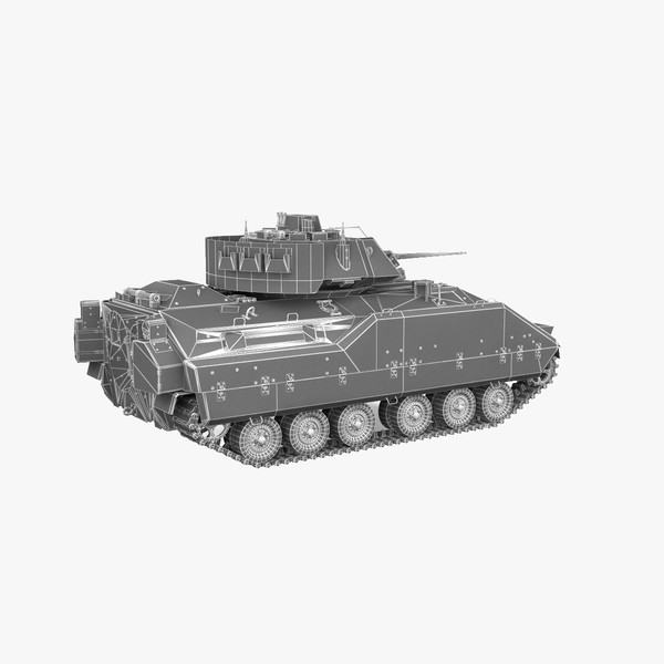 3d m2 bradley model - M2 Bradley by 3d_molier