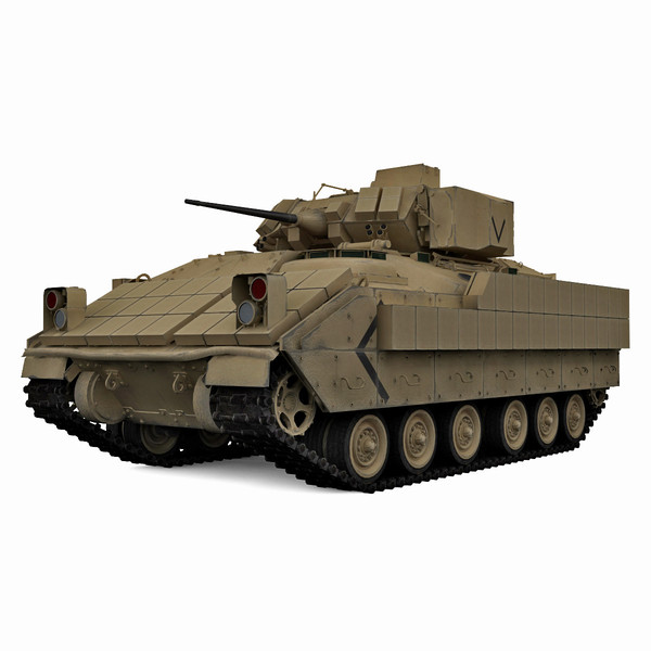 maya m2 bradley a2 - M2 Bradley A2 by 3d_molier