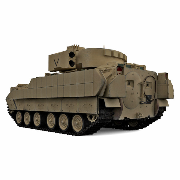 maya m2 bradley a2 - M2 Bradley A2 by 3d_molier