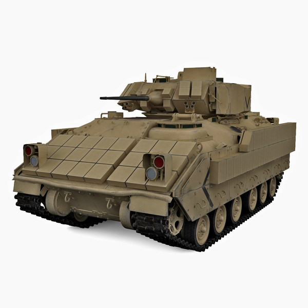 maya m2 bradley a2 - M2 Bradley A2 by 3d_molier