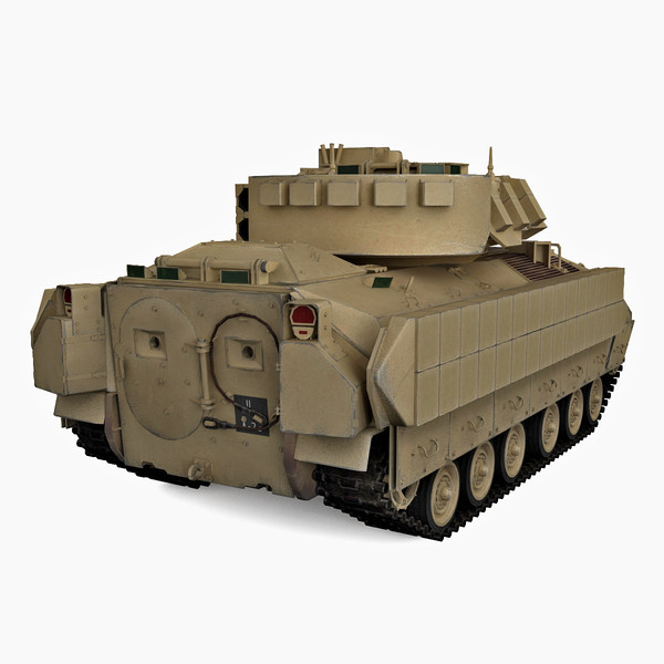 maya m2 bradley a2 - M2 Bradley A2 by 3d_molier