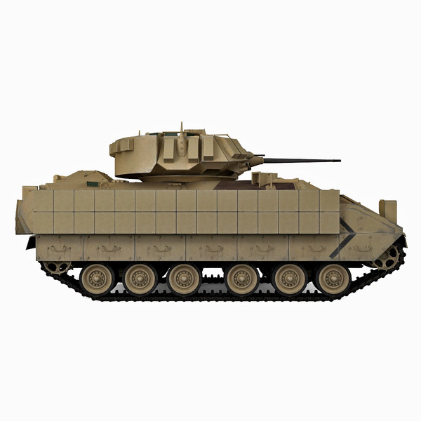 maya m2 bradley a2 - M2 Bradley A2 by 3d_molier