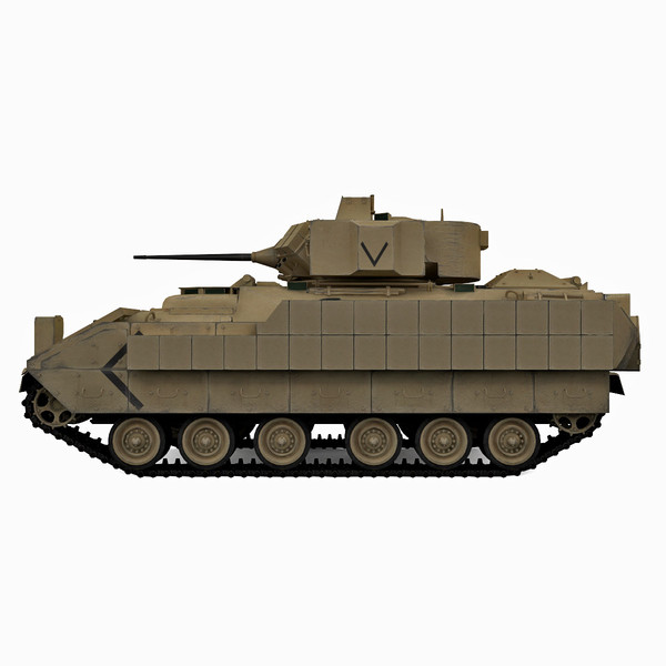 maya m2 bradley a2 - M2 Bradley A2 by 3d_molier