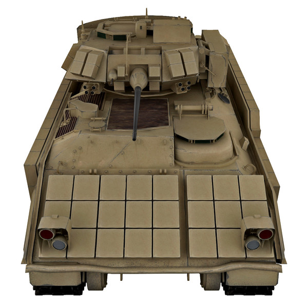 maya m2 bradley a2 - M2 Bradley A2 by 3d_molier