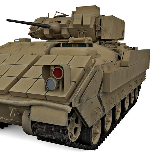 maya m2 bradley a2 - M2 Bradley A2 by 3d_molier