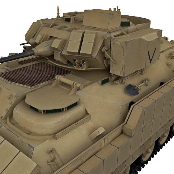 maya m2 bradley a2 - M2 Bradley A2 by 3d_molier