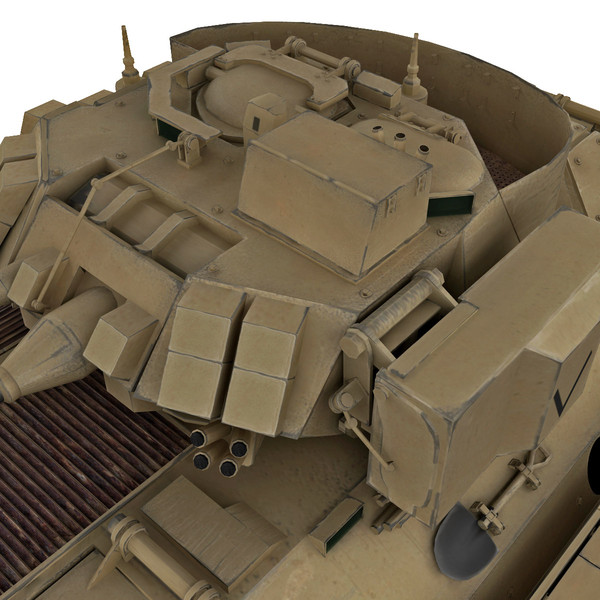 maya m2 bradley a2 - M2 Bradley A2 by 3d_molier