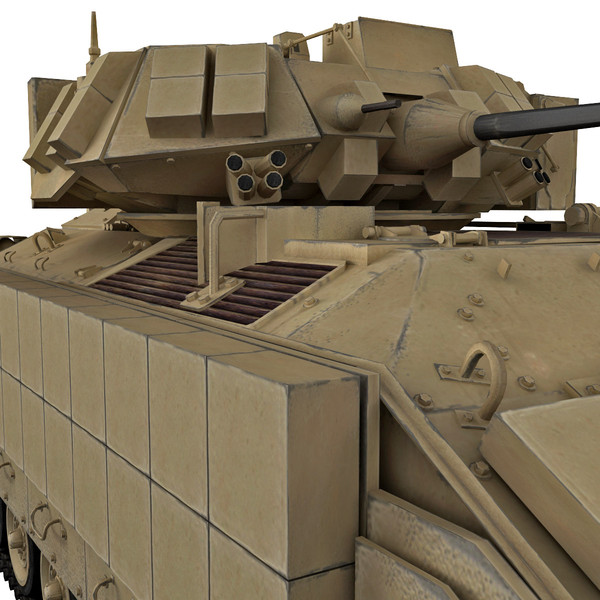 maya m2 bradley a2 - M2 Bradley A2 by 3d_molier