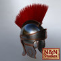 roman helmet 3d model