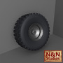 3d wheel model