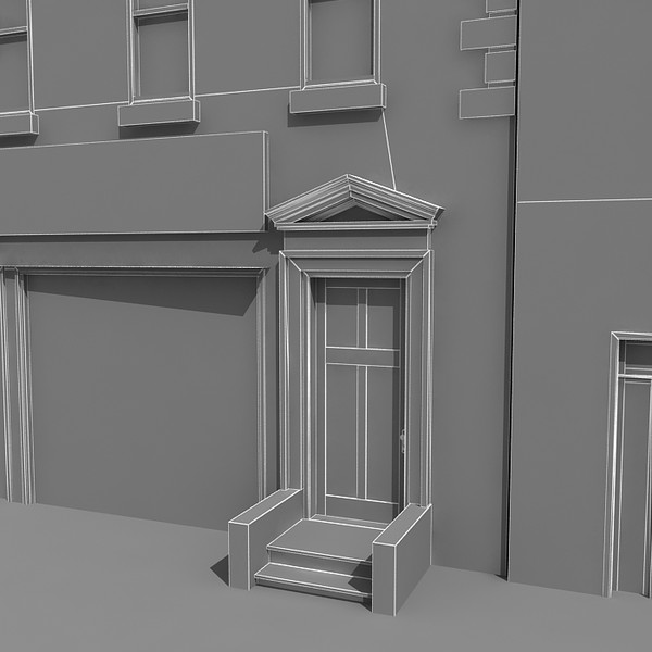 downtown building 2 3d model - Down Town Building 2 by Imagework