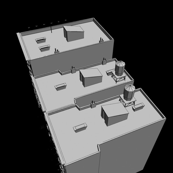 downtown building 2 3d model - Down Town Building 2 by Imagework