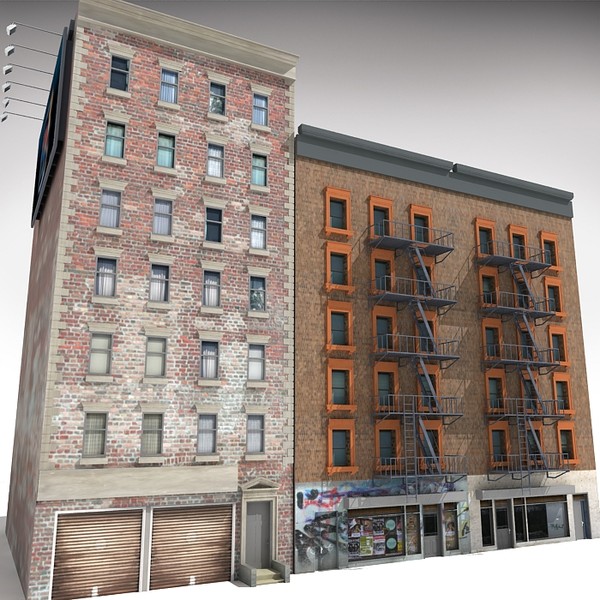 downtown building 2 3d model - Down Town Building 2 by Imagework