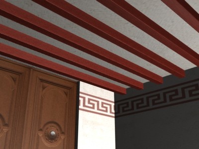 greek doric temple 3d model - Greek Doric Temple by mostlysquare