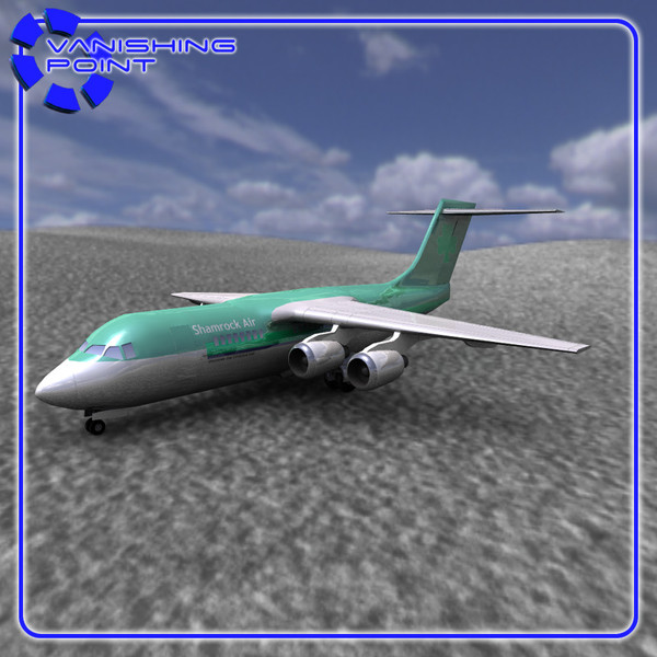 aircraft 146 3d 3ds - Aircraft 146 by JHoagland