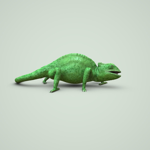 3ds max eyes chameleon animate - Chameleon by masquerade
