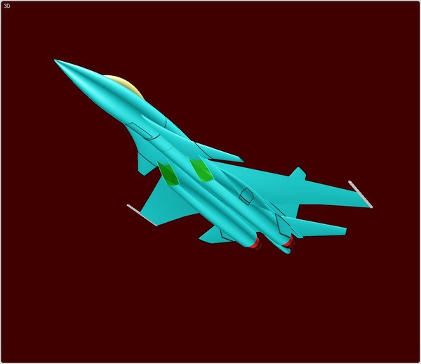 3ds max sukhoi su-37 terminator assembly - Sukhoi Su-37 Terminator Assembly Model by RodgerSaintJohn